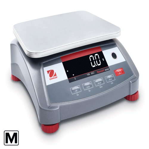 Ohaus Ranger 4000 R41ME15-M  15 kg x 5g Trade Approved Bench Scale