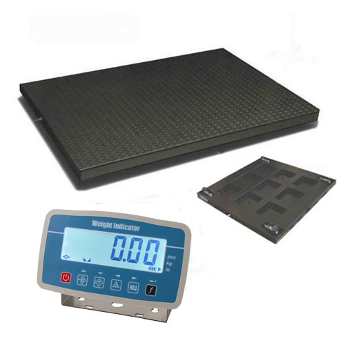 Pallet Scales 2000 kg x 0.2 kg 1000 mm + HF12C Indicator