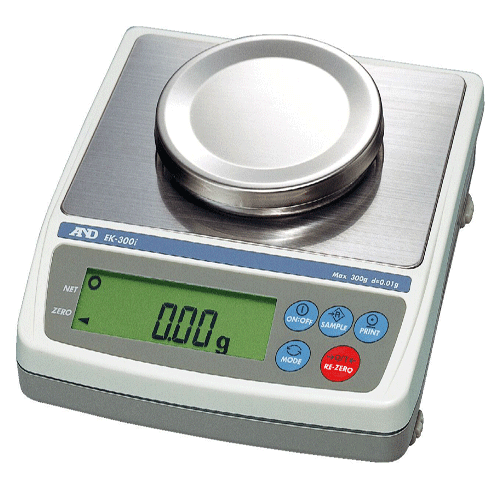 A&D EK-2000i 2000g x 0.1g Portable Balance