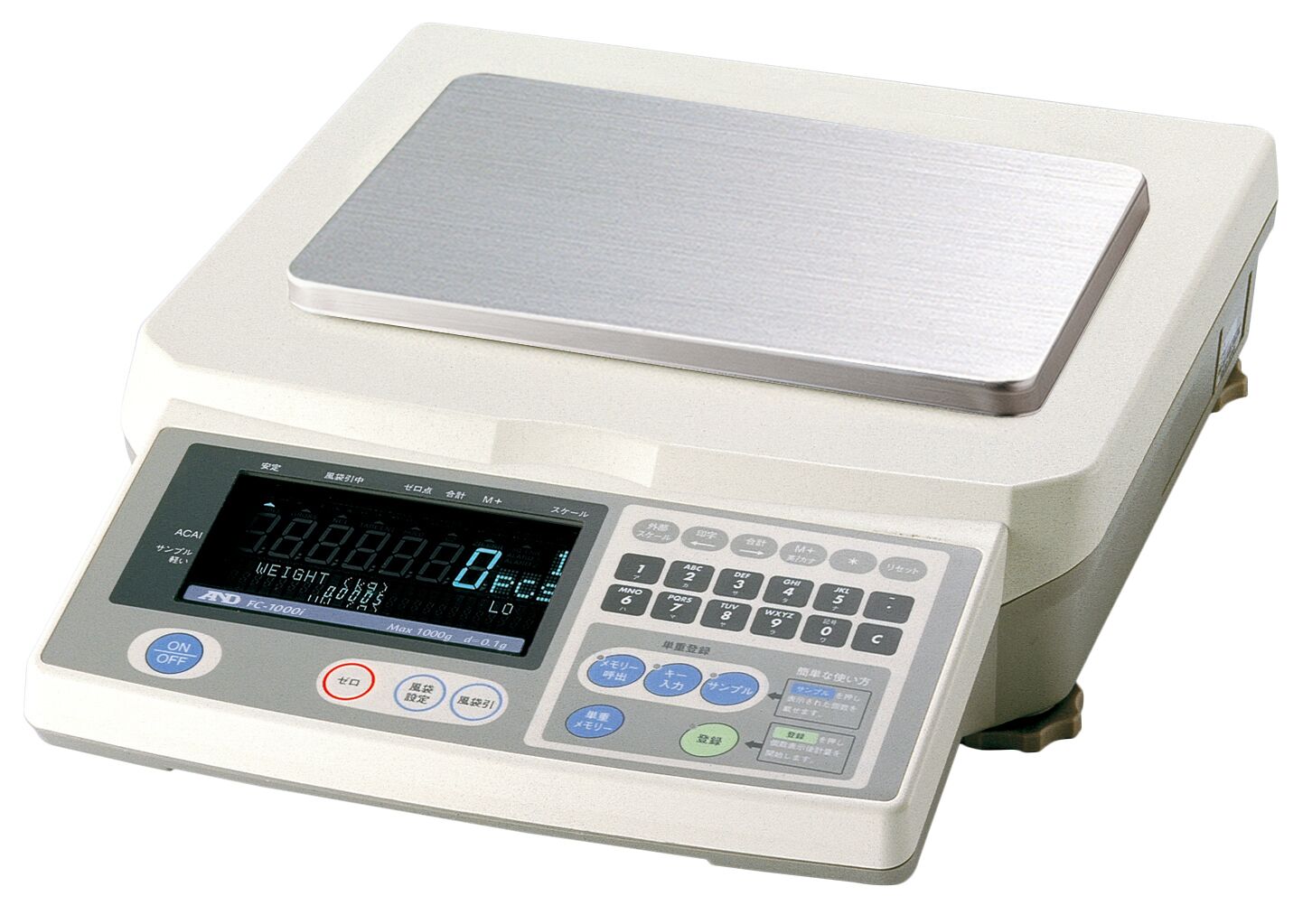 A&D FC-500i 500g x 0.05g High Performance Counting Scale
