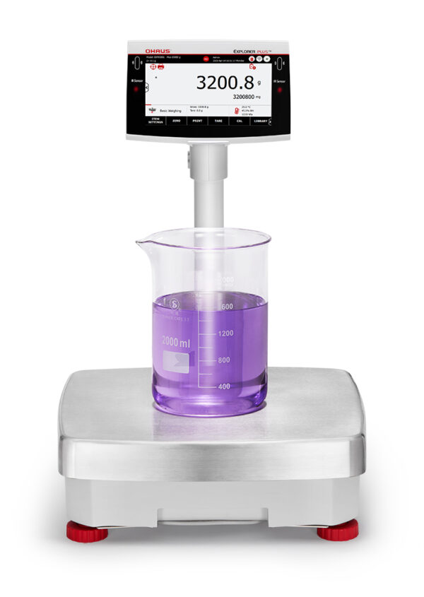 Ohaus Explorer EXP Trade Approved High capacity Balance white background