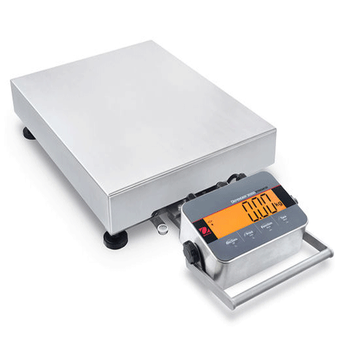 30685158 - Ohaus Defender 3000 D33XW Stainless Steel Front Mount i-D33XW60C1L5GB-M 60 kg x 20g Trade Approved Industrial Scale
