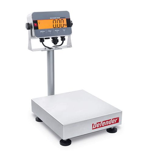 30684741 - Ohaus Defender 3000 D33XW Hybrid i-D33XW15B1R1-GB 15 kg x 2g Industrial Bench Scale