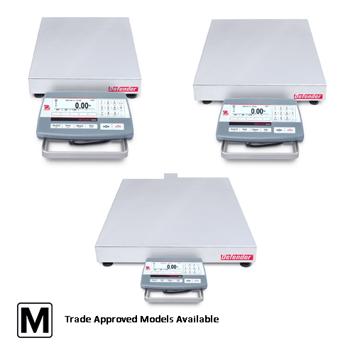 Ohaus Defender 5000 Front Mount Industrial Scales - Trade Approved