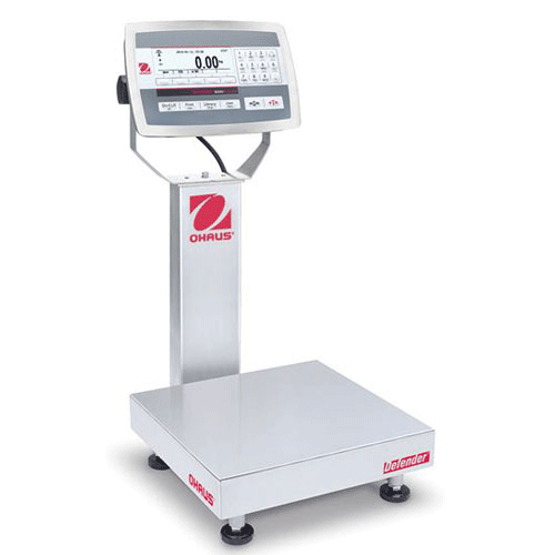 30461581 - Ohaus Defender 5000 Hybrid (Dual Range) D52XW15RQDL2-M 6 kg / 15 kg x 2g / 5g Trade Approved Industrial Scale