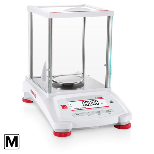 30430010 - Ohaus Pioneer PX124M 120g x 0.001g Trade Approved Analytical Balance