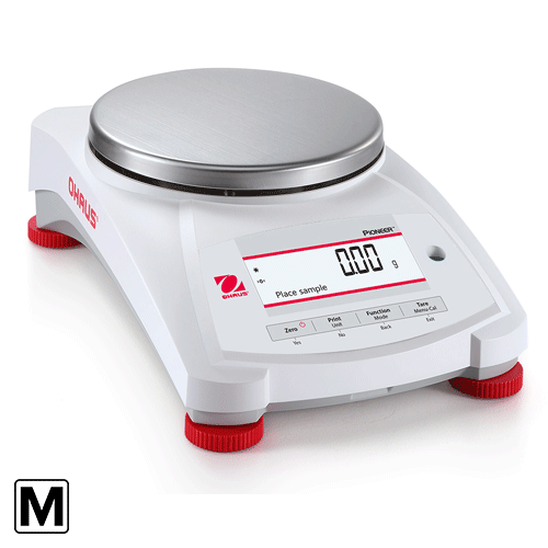 30430021 - Ohaus Pioneer PX3202M 3200g x 0.1g Trade Approved Precision Balance