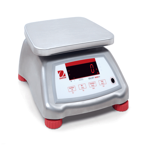 - Ohaus Valor V41XWE6T-M 6 kg x 2g Trade Approved Waterproof Bench Scale