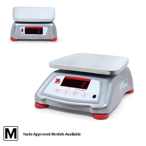 Ohaus Valor 4000 Waterproof Bench Scale - Trade Approved