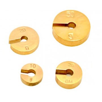 5g M1 Brass Slotted Calibration Weight