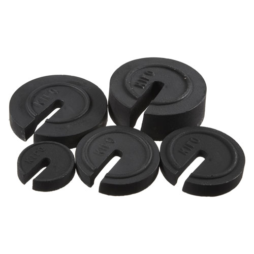 1 N Iron Slotted Calibration Weight M1 Standard