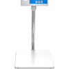 Adam BKT Checkweighing scale with built in printer viewed from the front with white background.