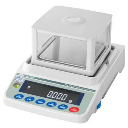 AND Apollo GF-403A Precision Balance on white background