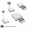 Ohaus Defender 3000 Waterproof trade approved scales on white back ground