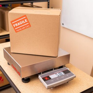 7000 shipping scale with large box