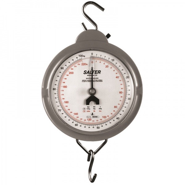 816965006564 - Salter Brecknell 235-10X 5 kg x 20g Die Cast Casing Mechanical Hanging Scale with Scoop