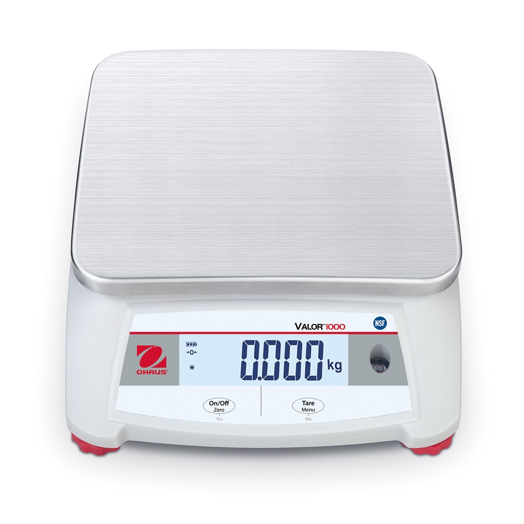 30539394 - Ohaus Valor 1000 V12P3 3 kg x 0.0005 kg Compact Bench Scale