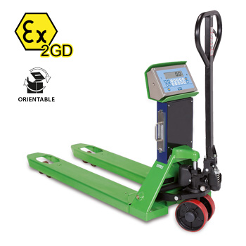 TPW_EX_2GD Dini Argeo TPWX Pallet Truck Scales with white background