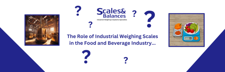 Role of Industrial Weighing Scales