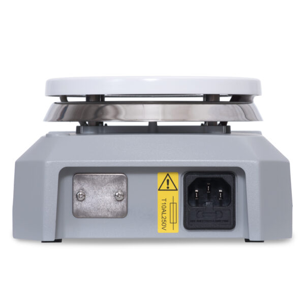 Hotplate stirrer Ohaus Guardian G2000 rear image showing inputs.