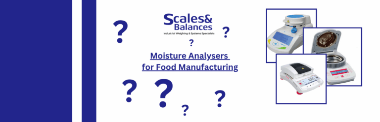 Moisture Analysers for Food Manufacturing blog banner image.