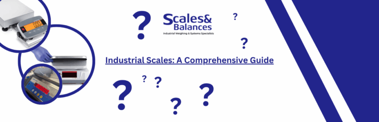 Industrial Scales A Comprehensive Guide blog banner image.