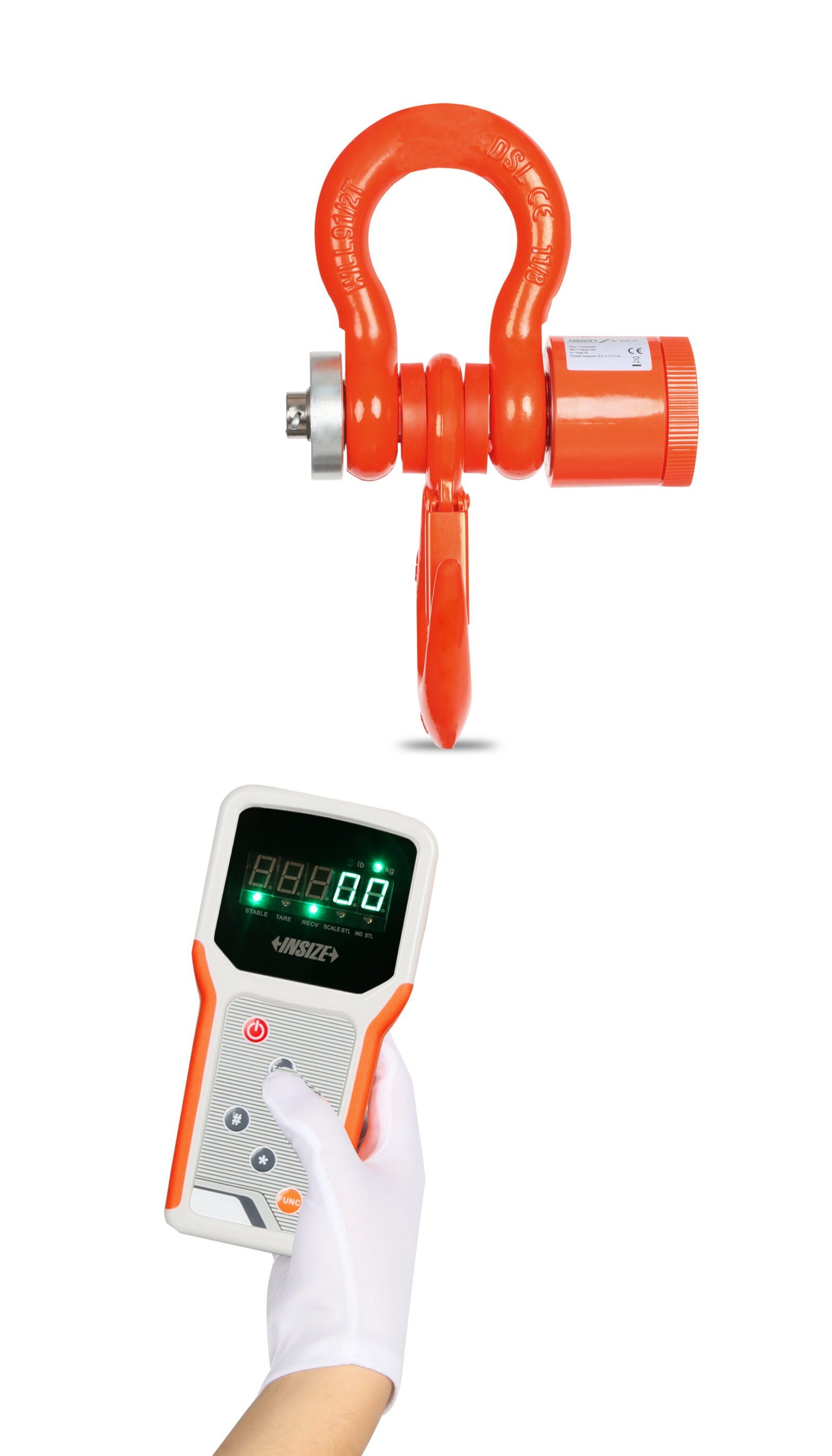 Insize Wireless Heavy-Duty Crane Scale (8205 Series)