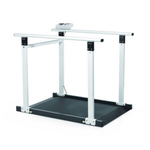Marsden M-652 Wheelchair Scale with Handrails Main Product Page Image on white background.