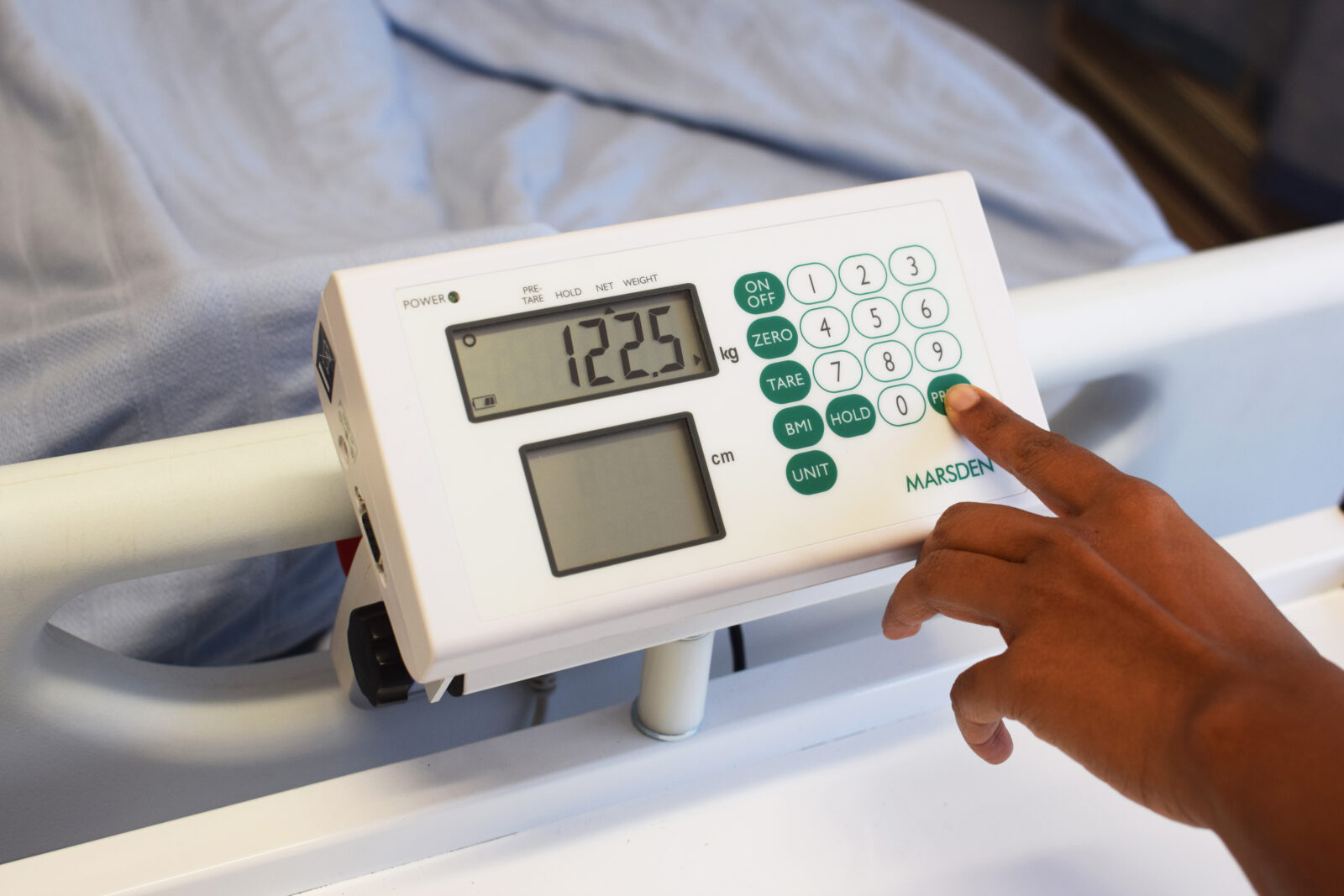 M-950 (1) Marsden M-950 Medical Bed Scale Indicator closup.