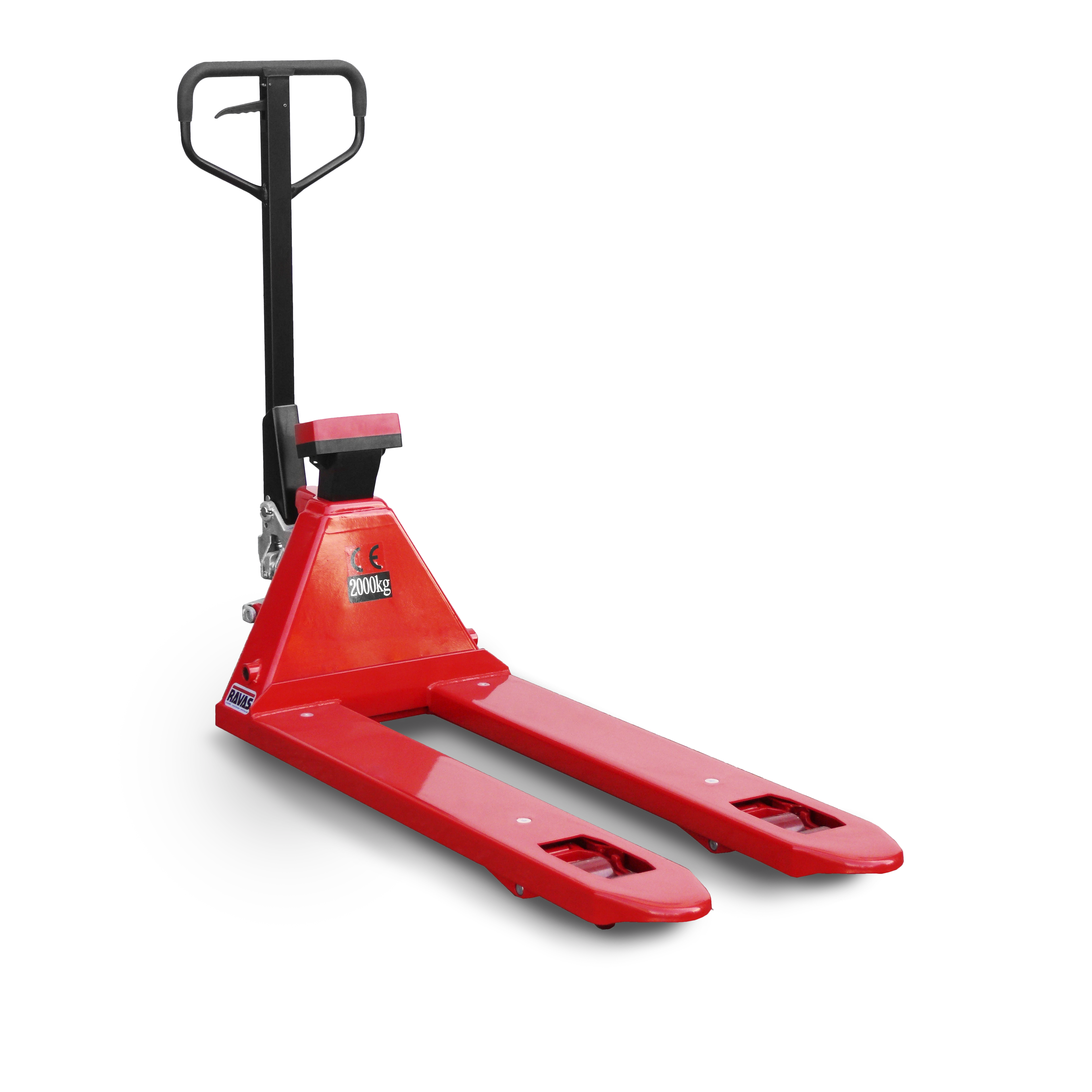 ravas-1100_front RAVAS 1100 Pallet Truck Scale Main Product Image on white background.