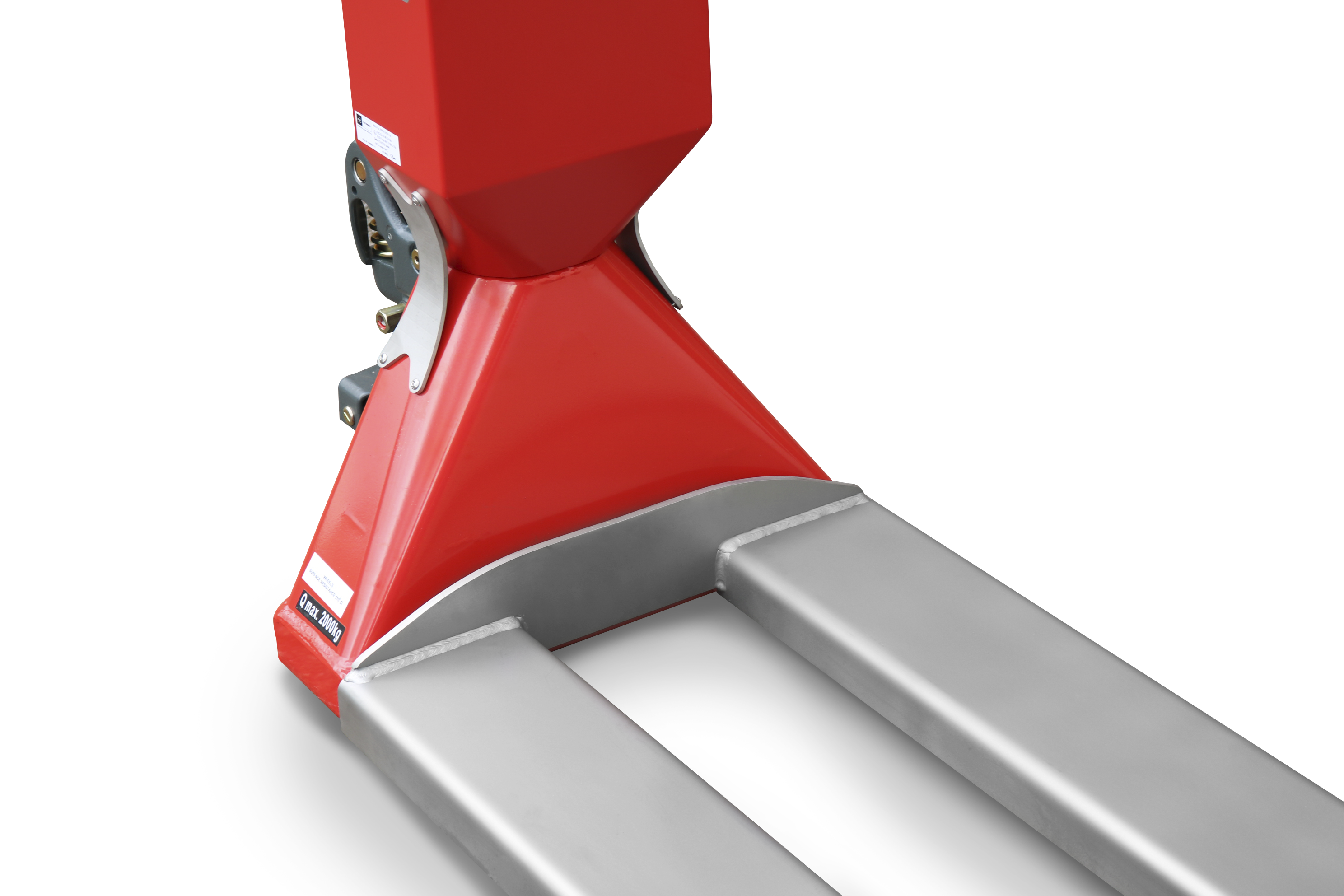 ravas-2100-exi_chassis (1) Ravas 2100 EXi ATEX Pallet Truck Scale closeup of chassis