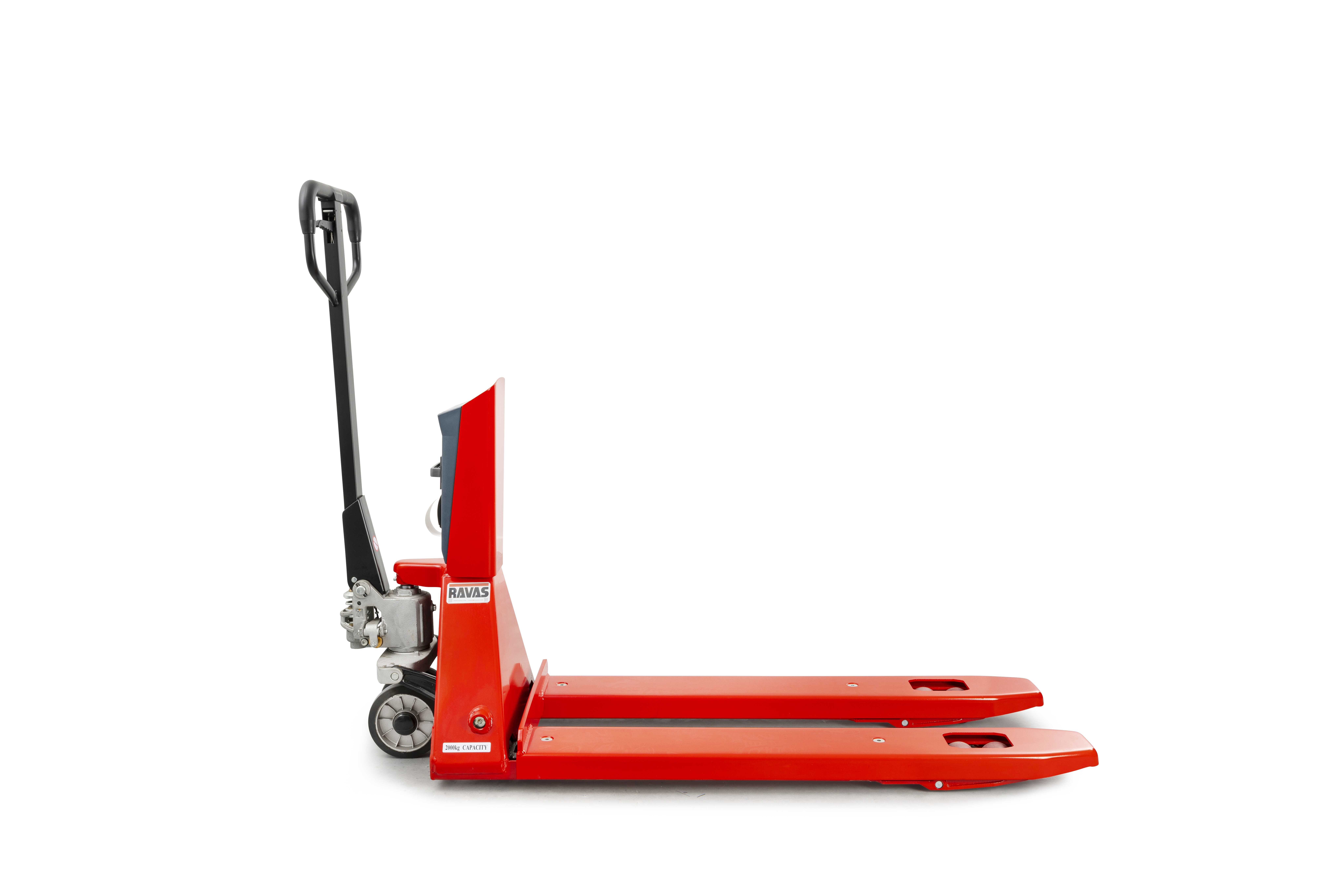 ravas-3200_0270 Ravas 3200 Advanced Pallet Truck Scale viewed from side