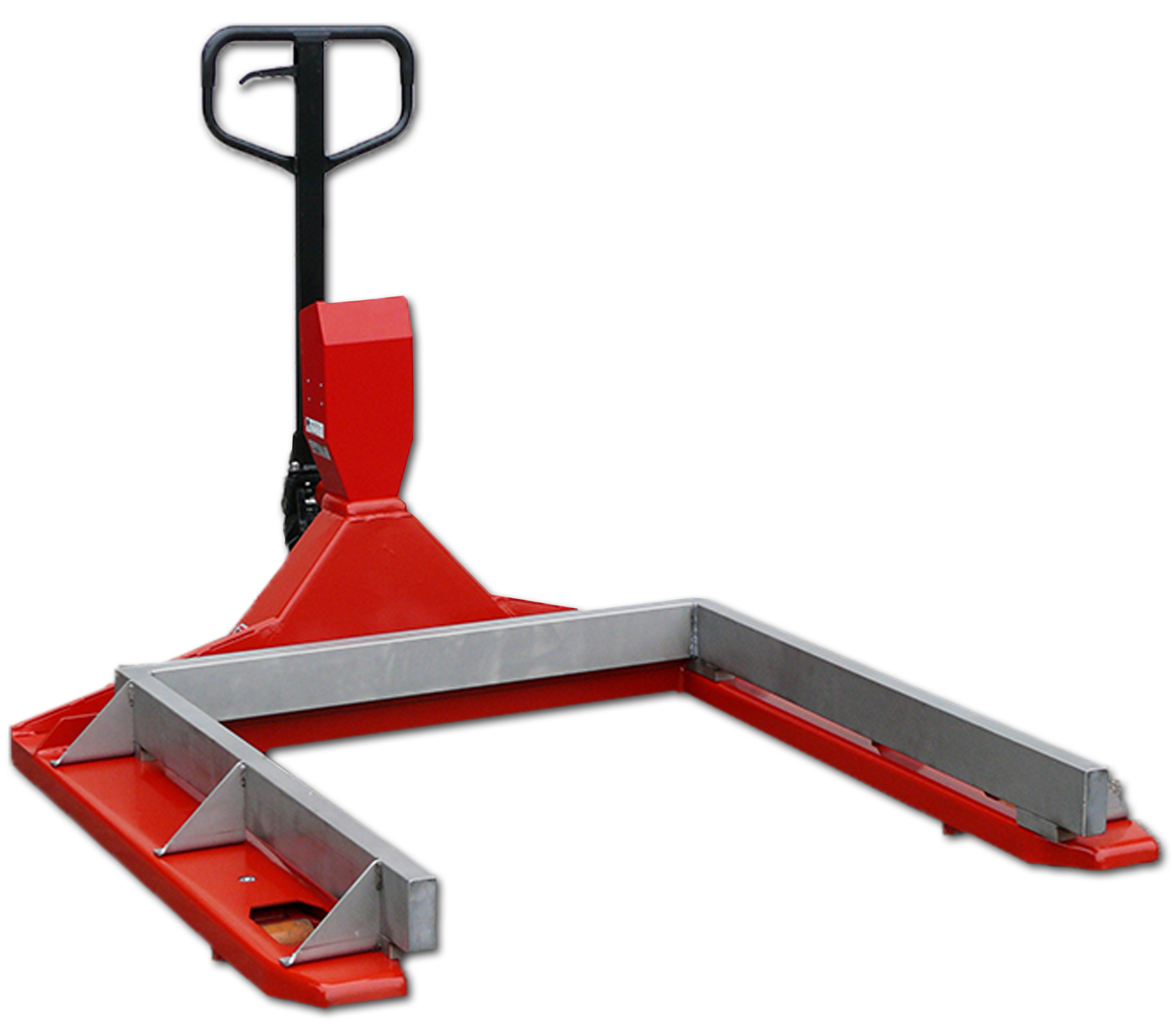 rpw-2100-schlenk-germany-main-high-res Ravas 2100 EXi 2/22 ATEX Pallet Truck Scale optional extra large fork width.